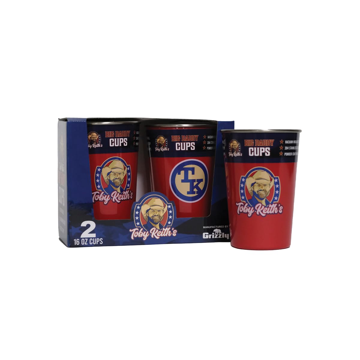 16 oz Cup 2-Pack Red A733069