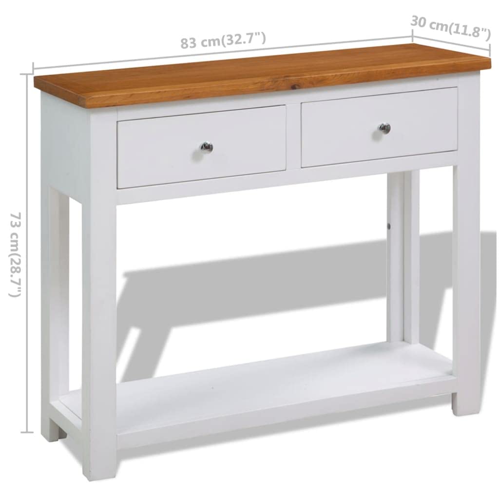 Console Table, Dining Table, Dressing Table, Hallway Table, Side Tables, Solid Oak Wood J657257