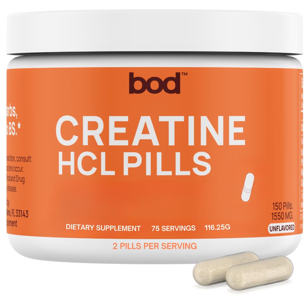 Creatine HCL Capsules 150 Pills N130