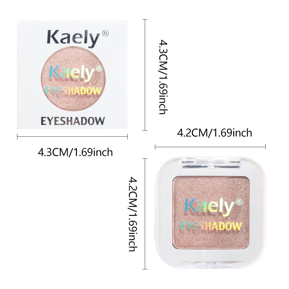 Dusty Pink Champagne Single Eyeshadow Palette C5570