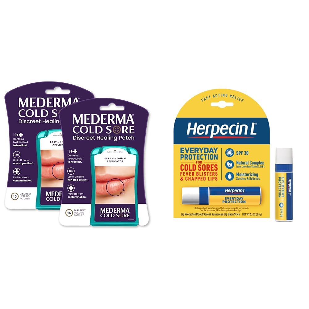 Cold Sore Patches and Lip Balm Stick SPF30 F952124