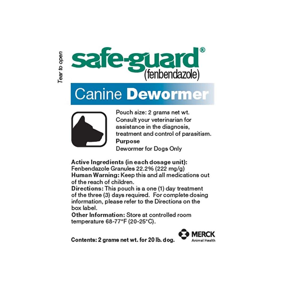 Canine Dewormer 2gm Pouch Pack of 3 Z5643