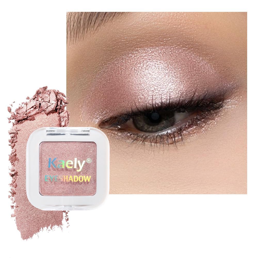 Dusty Pink Champagne Single Eyeshadow Palette C5570