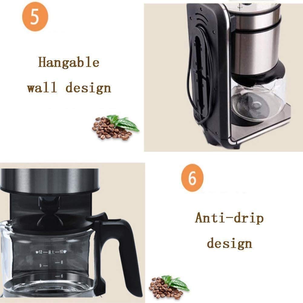 Stainless Steel Coffee Maker and Coffee Grinder Bundle Z90327