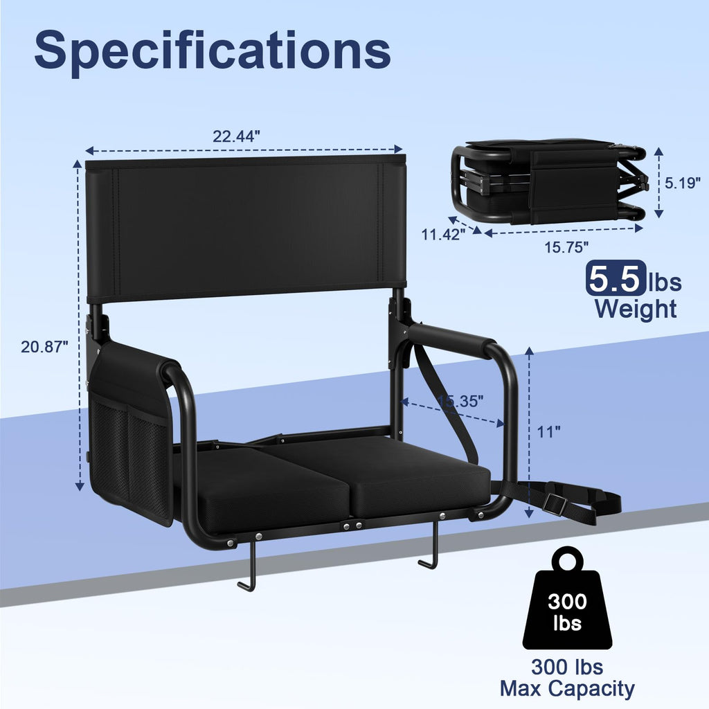 Bleacher Seat with Back Support S973180