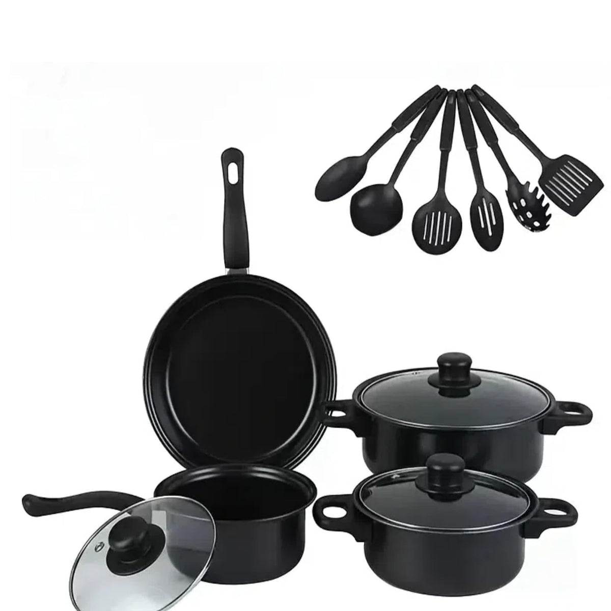 12 Piece Non Stick Maifan Stone Cookware Set Z475