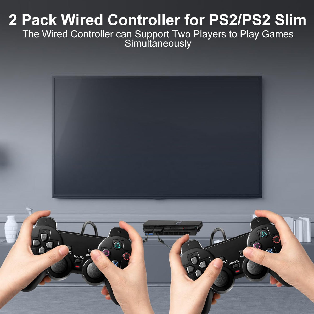 2 Pack Wired Controller F909