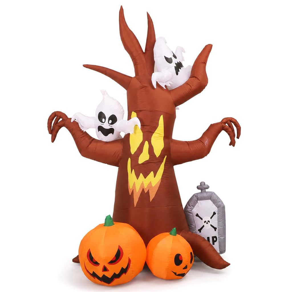 8FT Inflatable Ghost Tree Decoration M6321