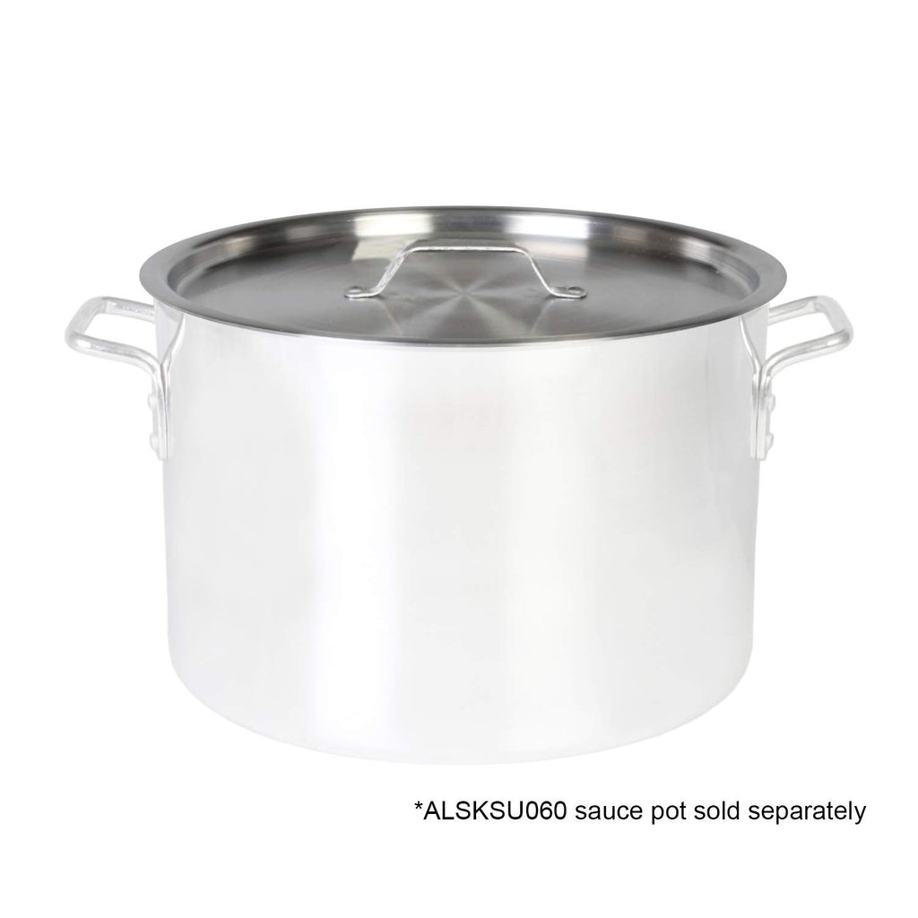 60 qt Aluminum Sauce Pot with Lid N4195