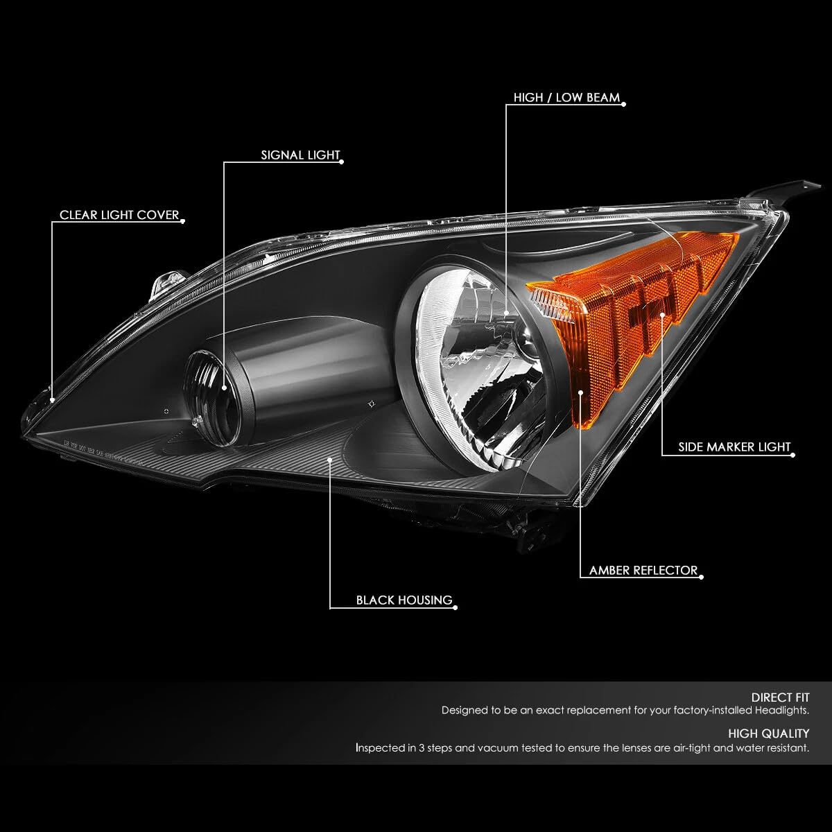 Halogen Headlight Assembly N5635