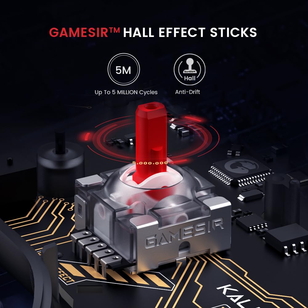 Wired Gaming Controller with Hall Effect Joysticks Y244976