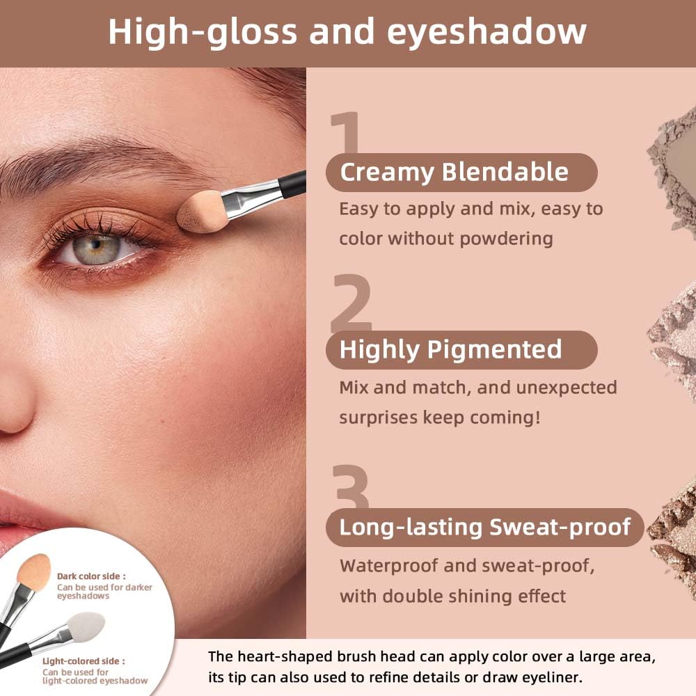 Neutral Nude Matte Eyeshadow Palette H90117