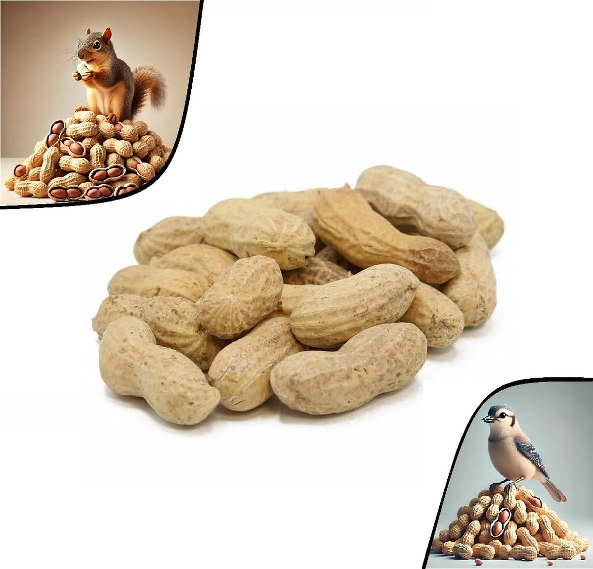 Raw Jumbo Peanuts in the Shell 10 LB Bag Q39437