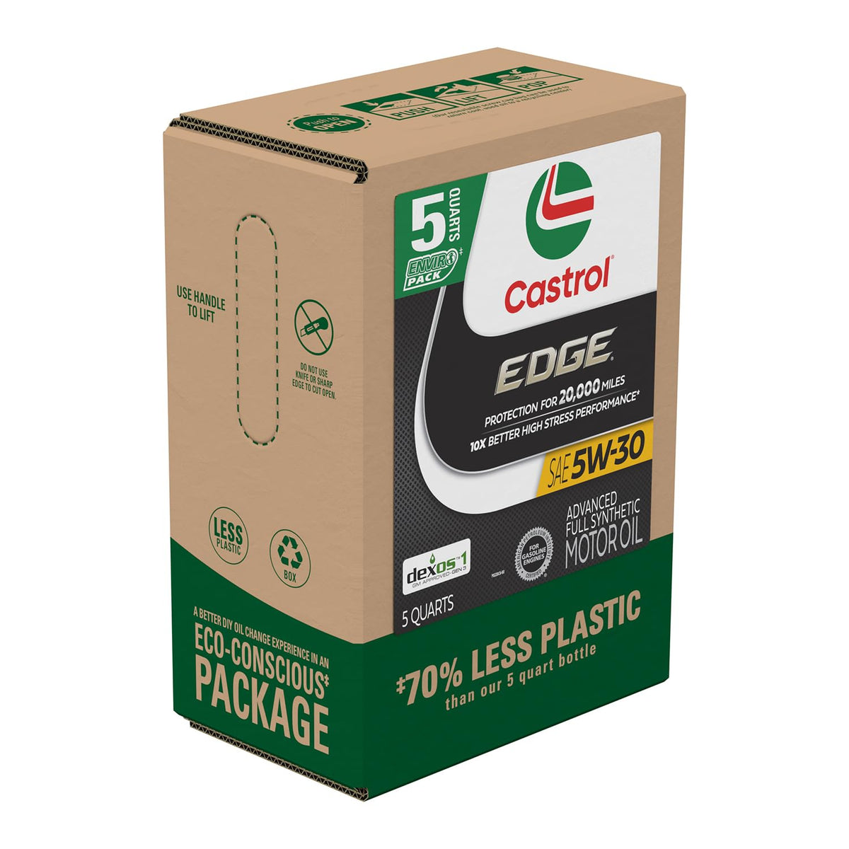 5W-30 Full Synthetic Motor Oil, 5 Quarts Z344399