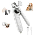 2-in-1 Dog Nail Clippers & Grinder with LED Light I71146