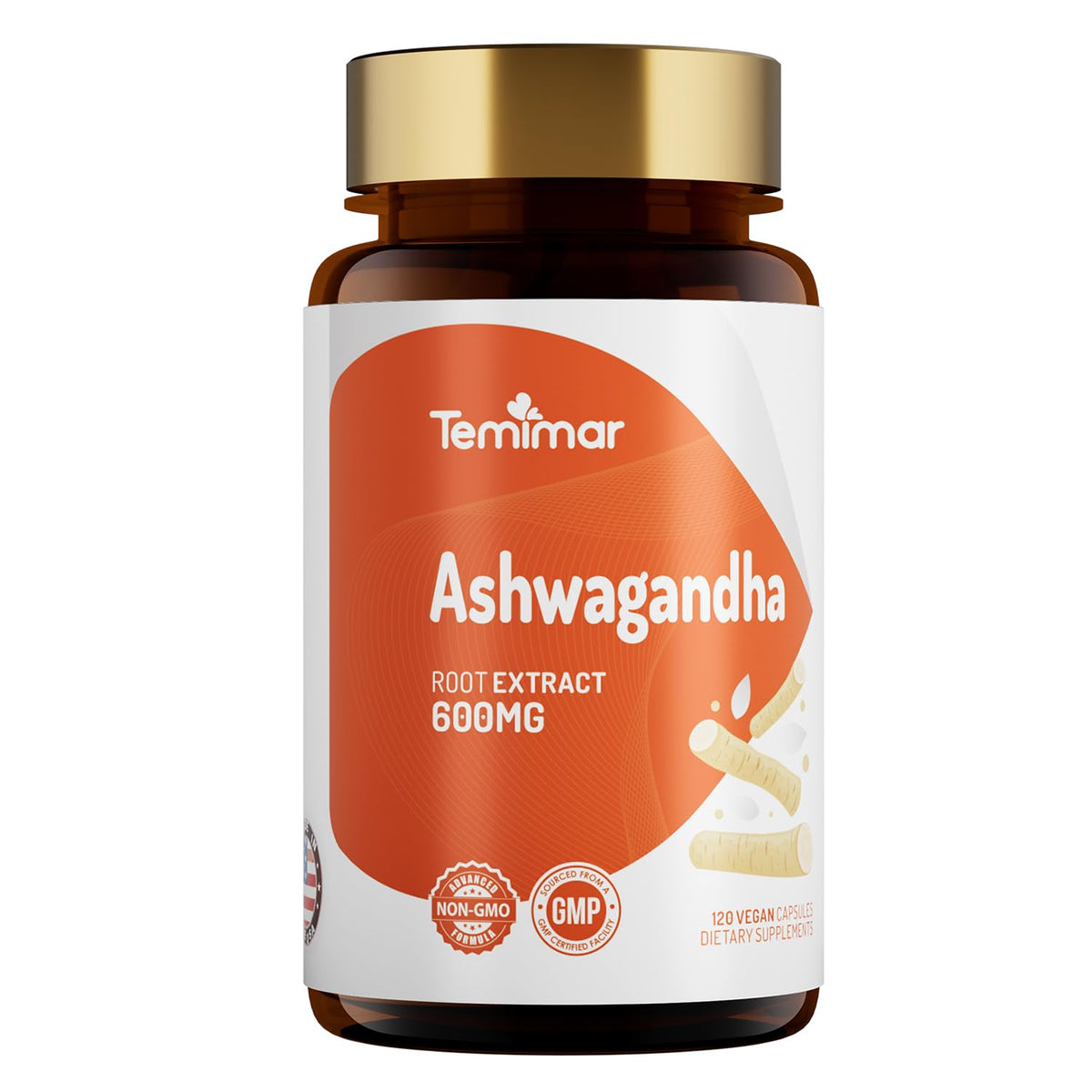 Ashwagandha Root Extract 600mg 120 Capsules Z790
