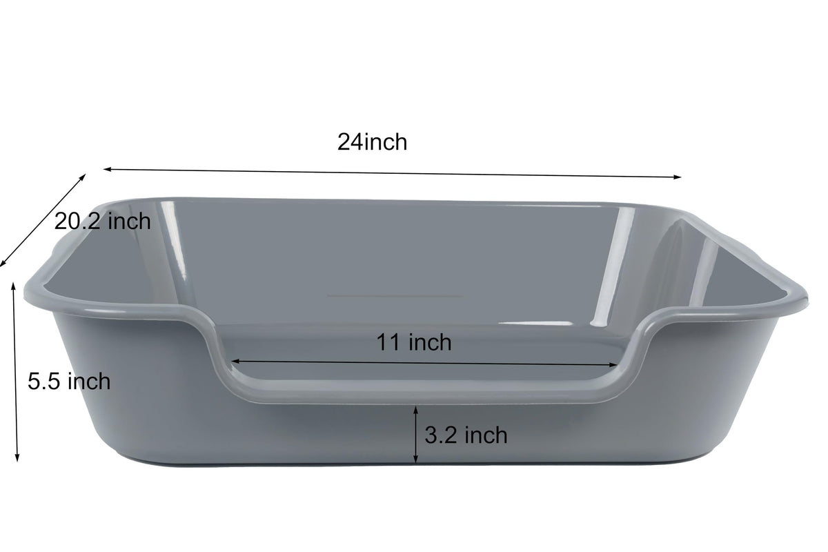 Extra Large Low Entry Cat Litter Box F1493