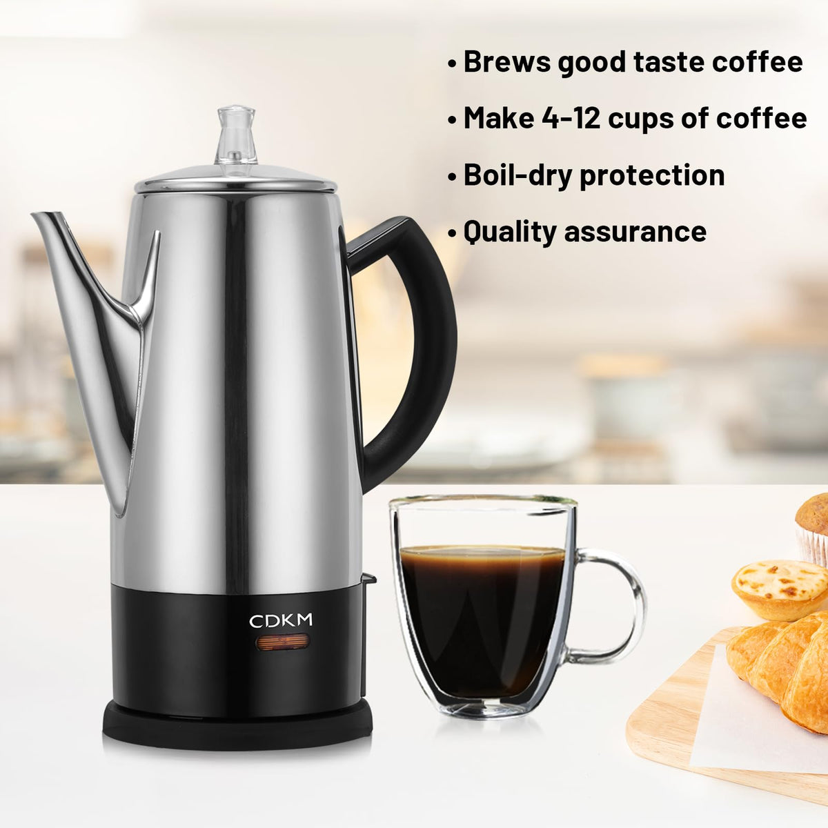 12-Cup Electric Percolator L4340