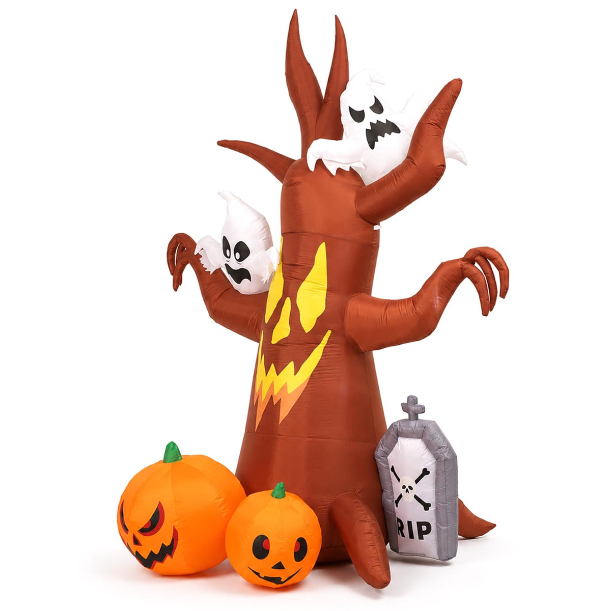 8FT Inflatable Ghost Tree Decoration M6321