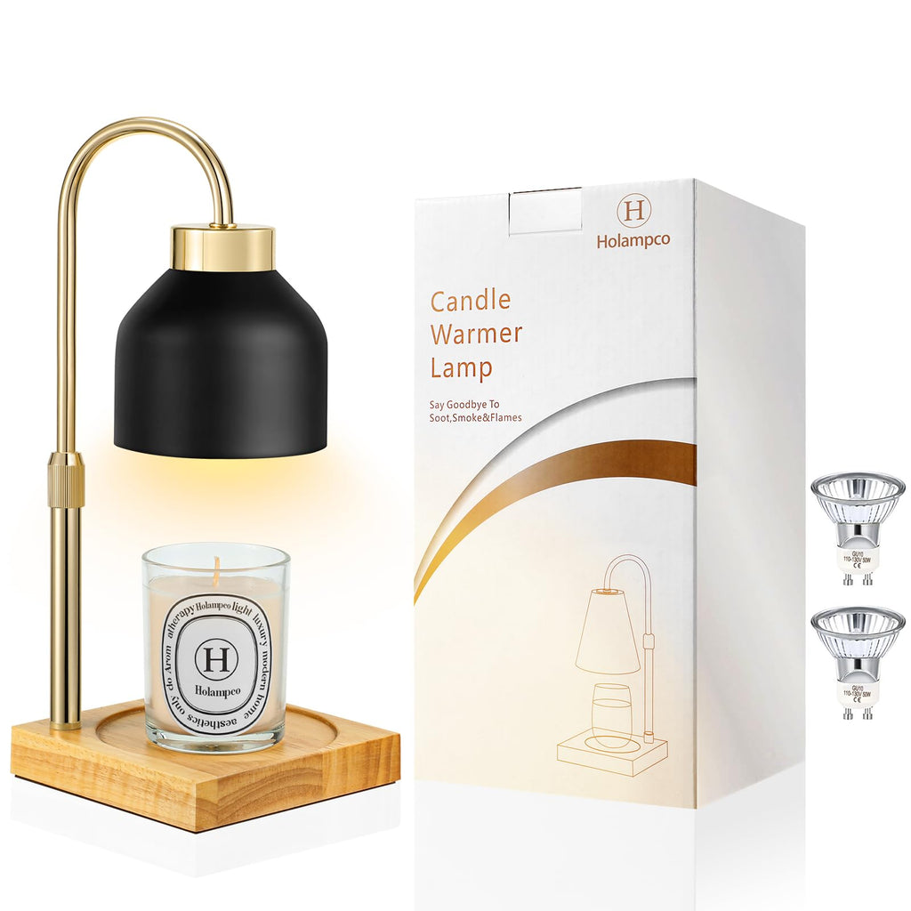 Adjustable Dimmable Electric Candle Warmer Lamp with Timer U727