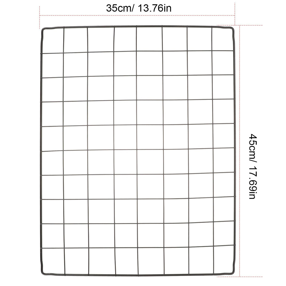 4pcs Flexible Iron Mesh Dog Fence Panels V3398