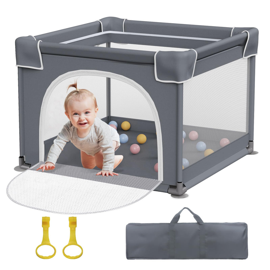 Small Playpen for Babies and Toddlers, 36"x36" Mesh F396048