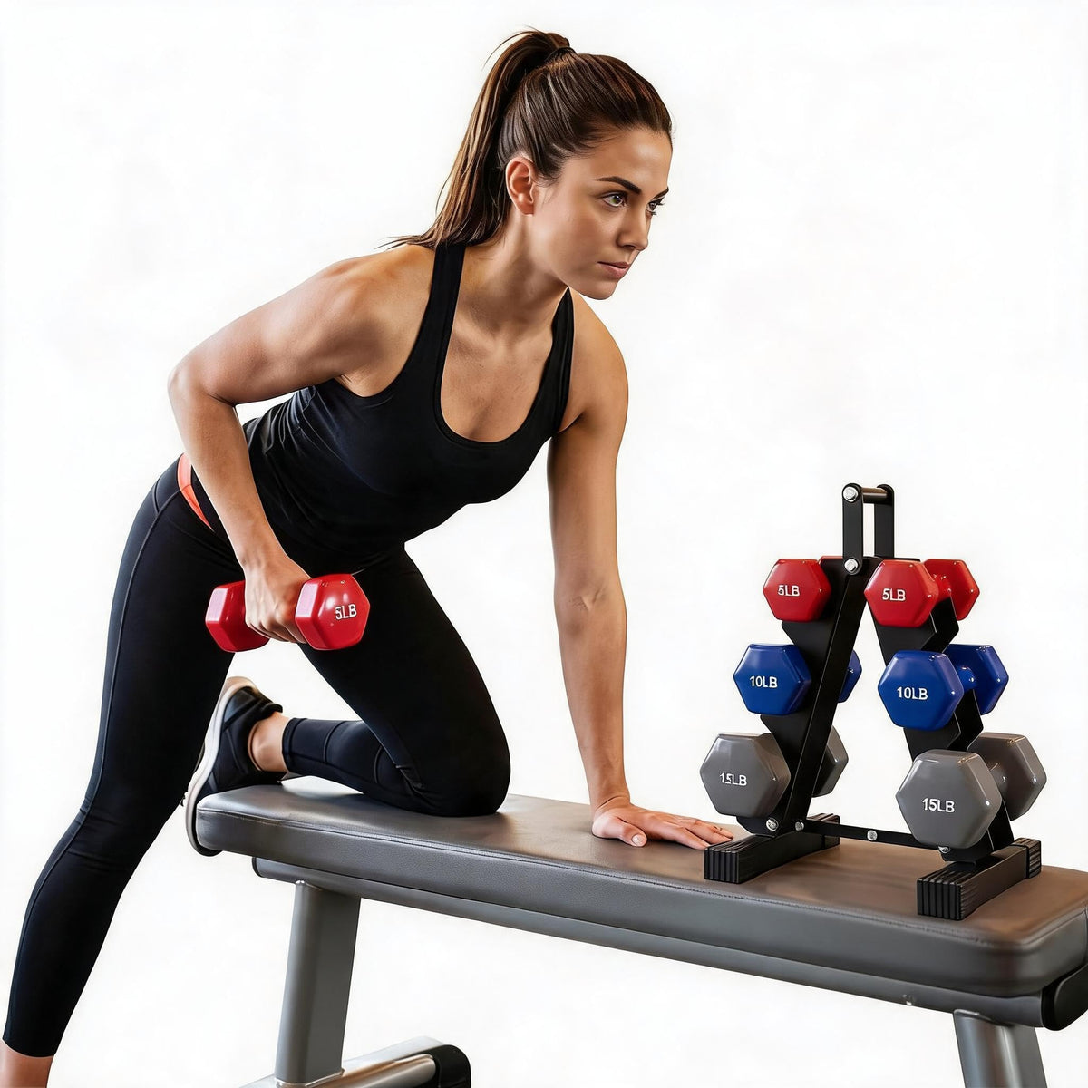 Neoprene Fixed Dumbbell Set U71876