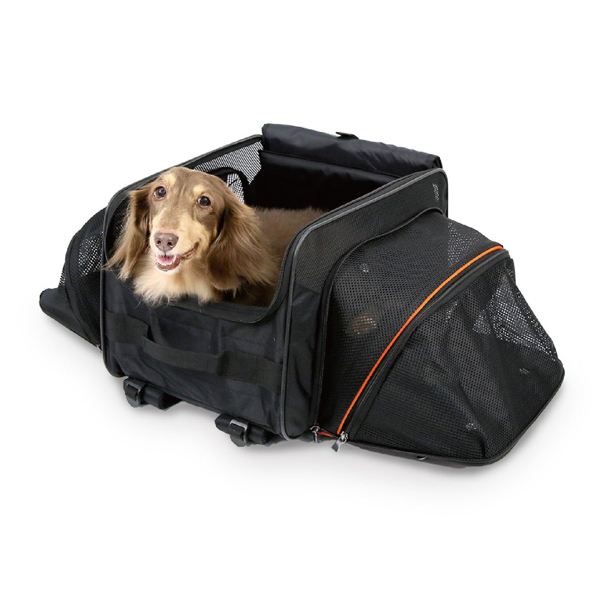 Expandable Pet Carrier for Dogs and Cats R8390