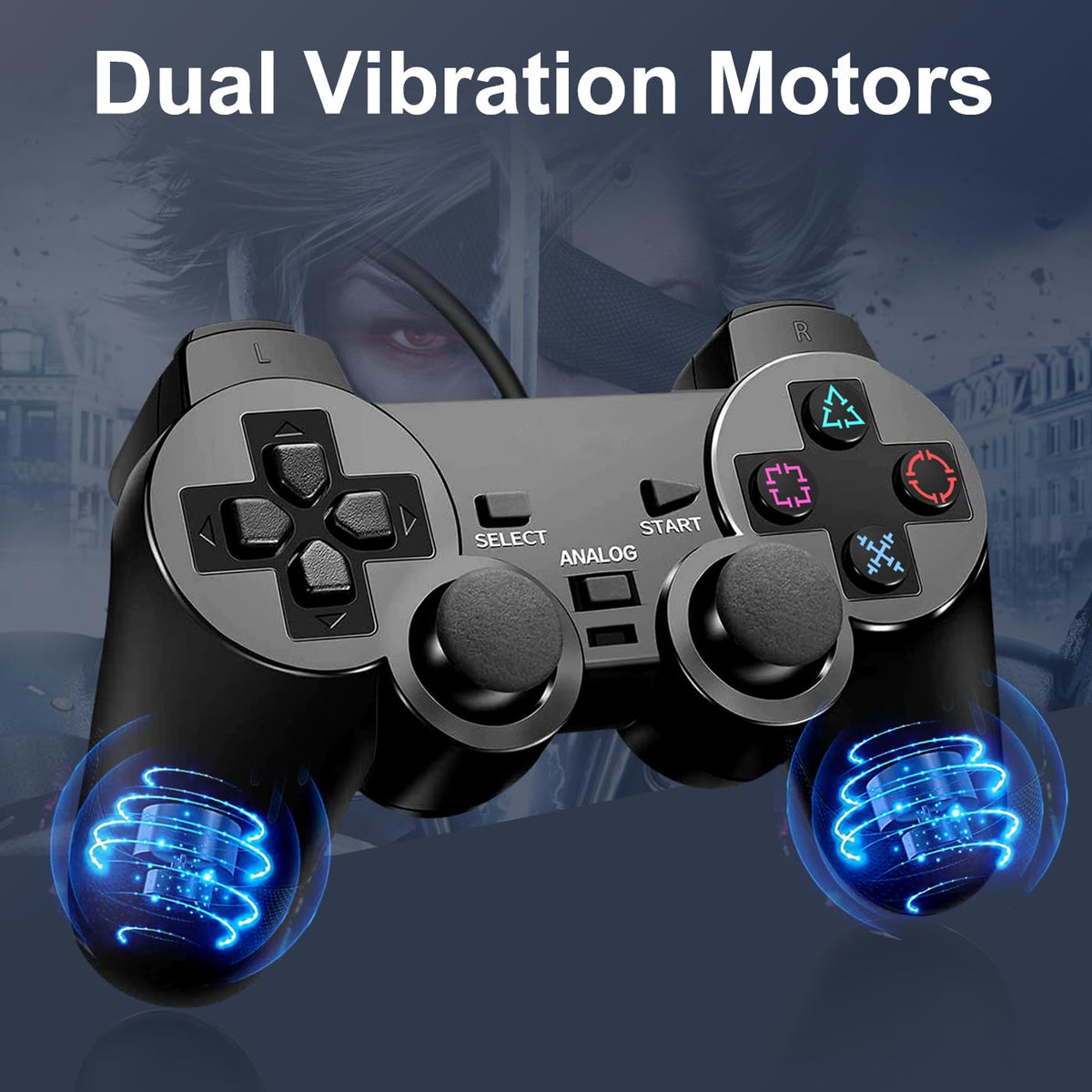 2 Pack Wired Controller F909