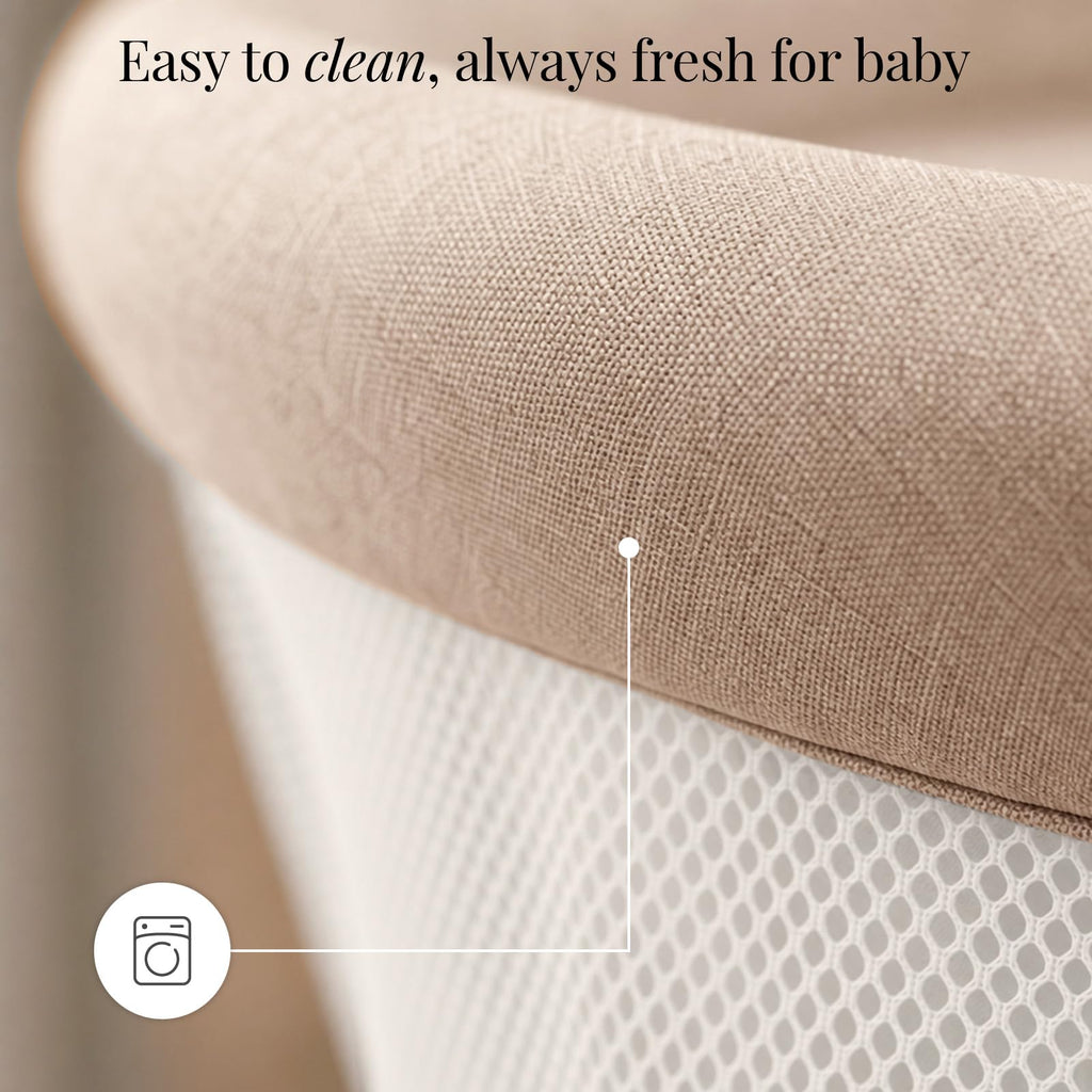 Beige Travel Bassinet T530618