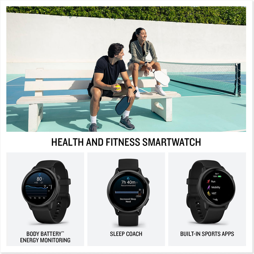 Health & Fitness GPS Smartwatch 42mm Slate L975403