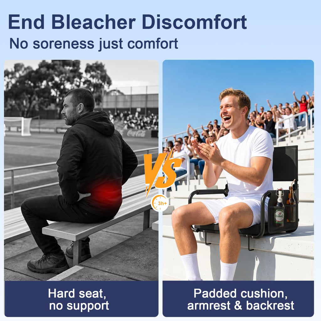 Bleacher Seat with Back Support S973180