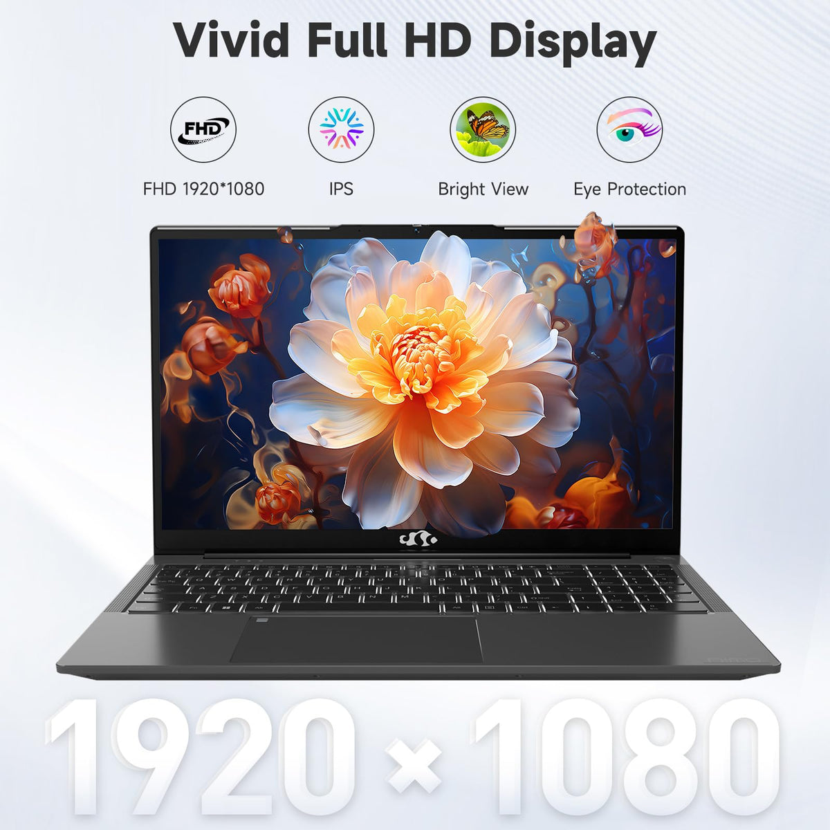 15.6" IPS FHD Laptop Intel Core i3 8GB RAM 256GB SSD S389523