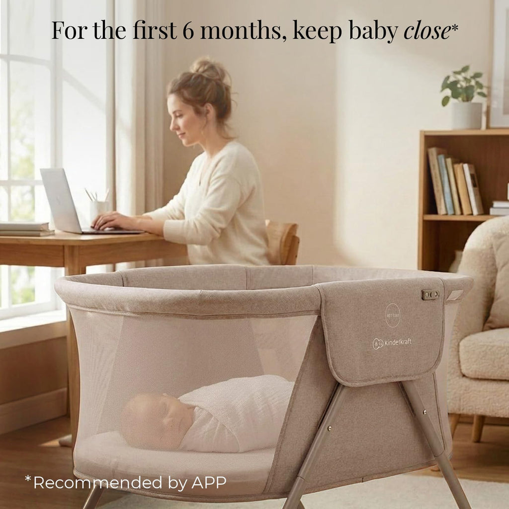 Beige Travel Bassinet T530618