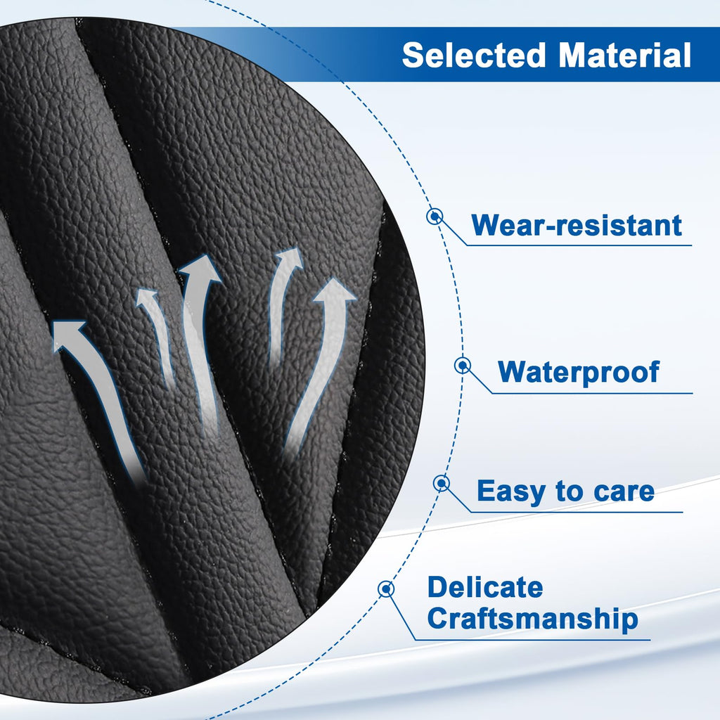 Waterproof Car Seat Covers Set of 5 W1232