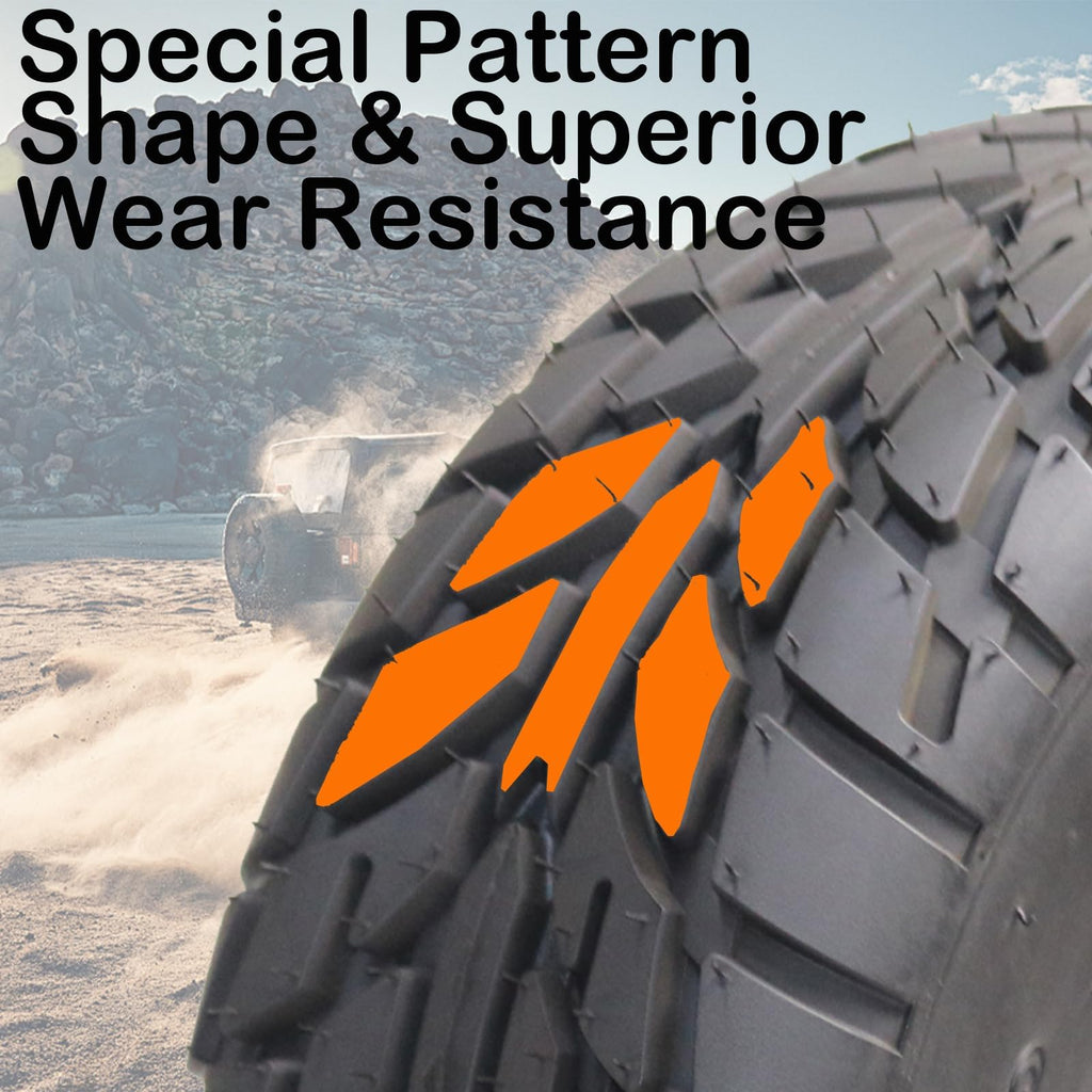 19X7-8 4-Ply All Terrain ATV UTV Tire, Pack of 2 M85486