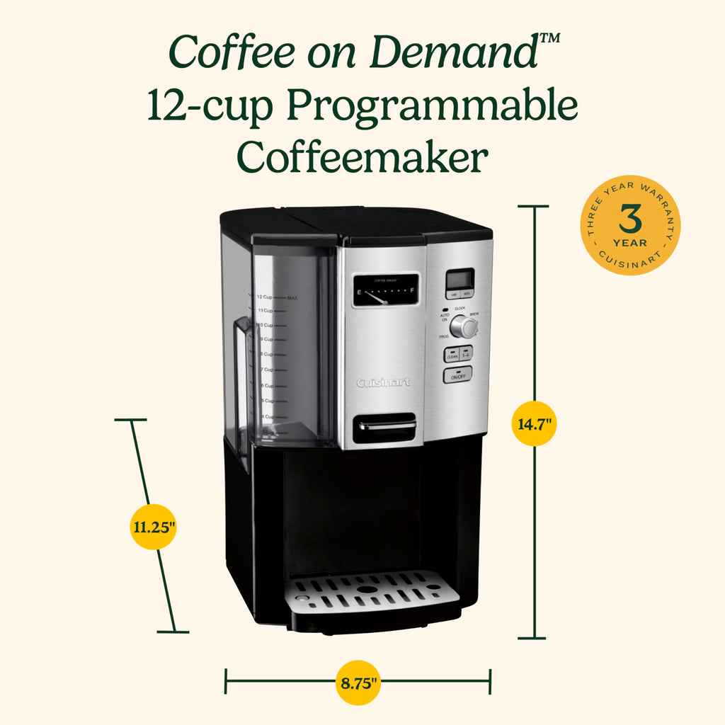 Programmable Self-Cleaning 12-cup Drip Coffee Maker P13566