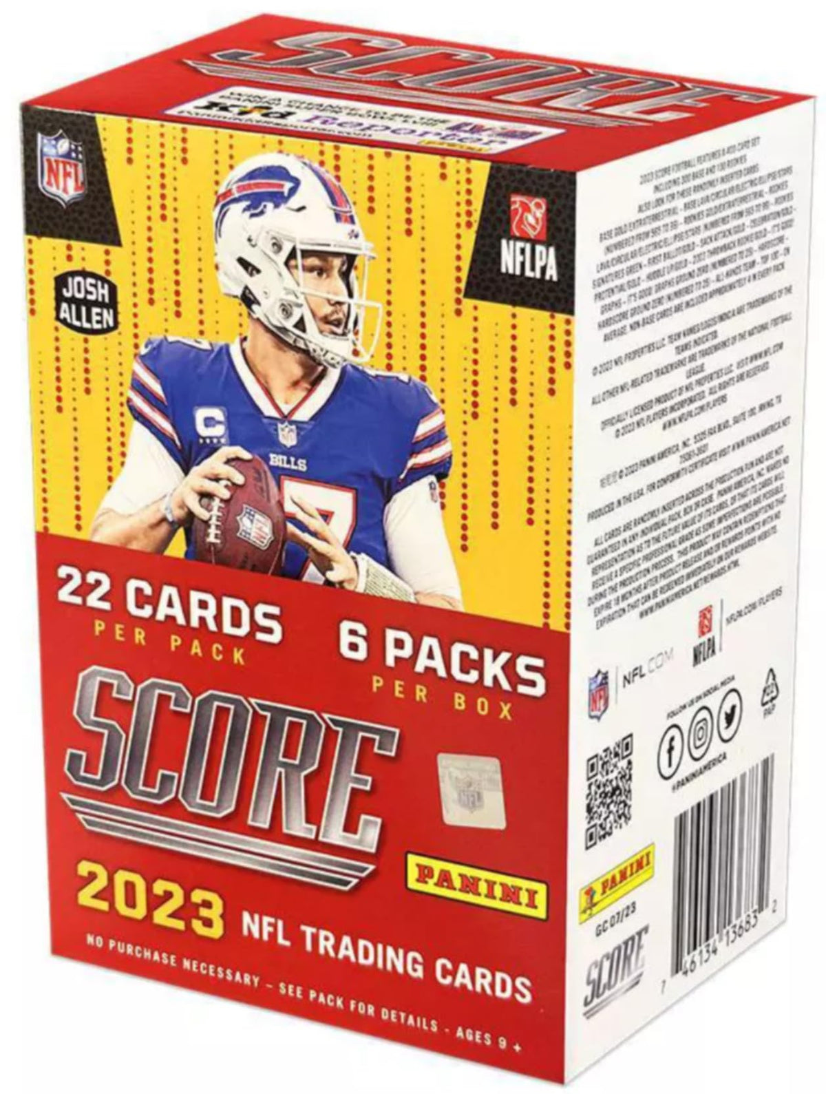 Football Trading Card Blaster Box P6523