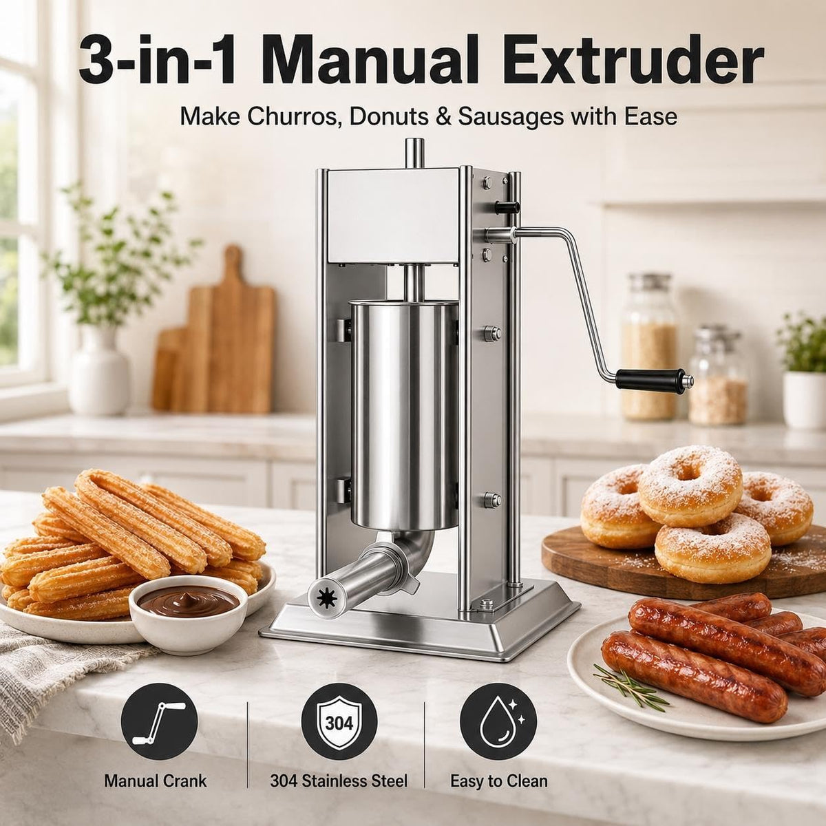 2-Speed Sausage Stuffer I600