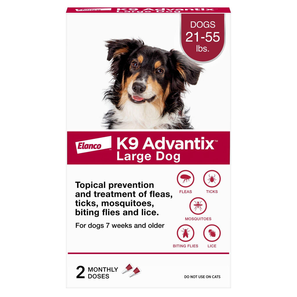 Flea Tick Mosquito Prevention for Dogs 21-55 lbs M455