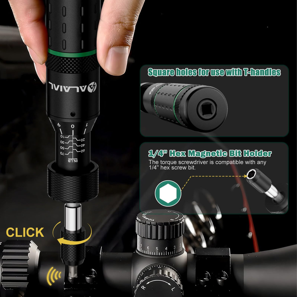 Inch-Pound Torque Screwdriver Kit Y433