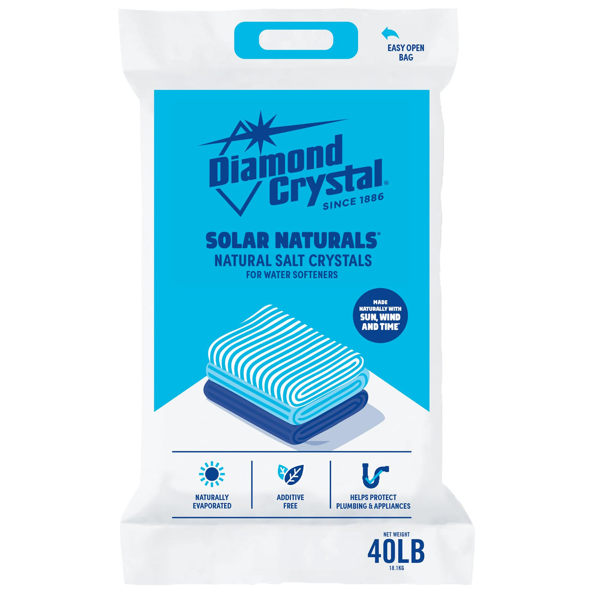 6 Pack Water Softener Salt, 40 lbs C26787