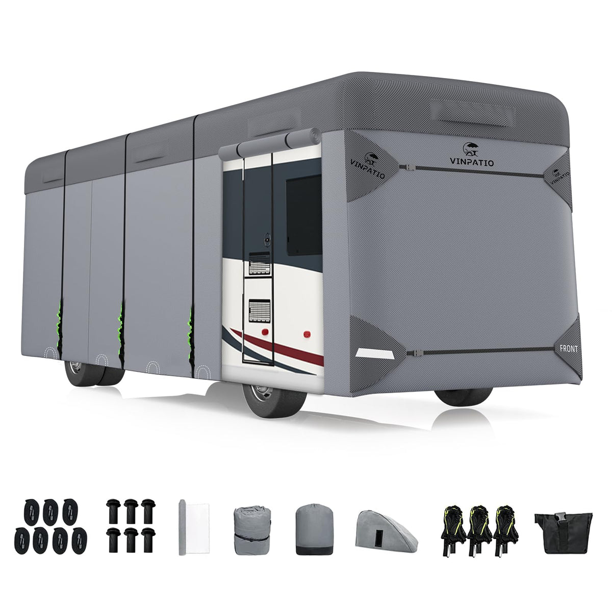 7 Layers Class A RV Cover with Straps G657871
