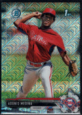 Baseball MLB 2017 Bowman Chrome Mega Box #BCP104 Adonis Medina #BCP104 NM Near Mint Phillies L83420