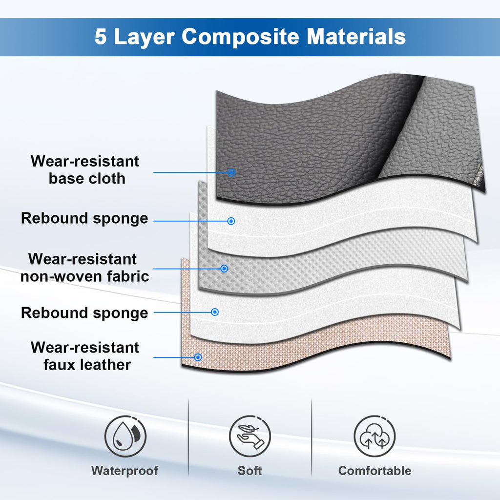 Waterproof Car Seat Covers Set of 5 W1232