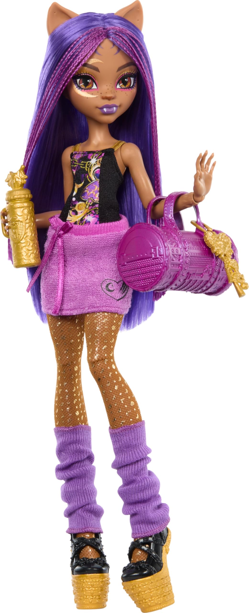 Doll with Wardrobe and 19 Accessories U59949