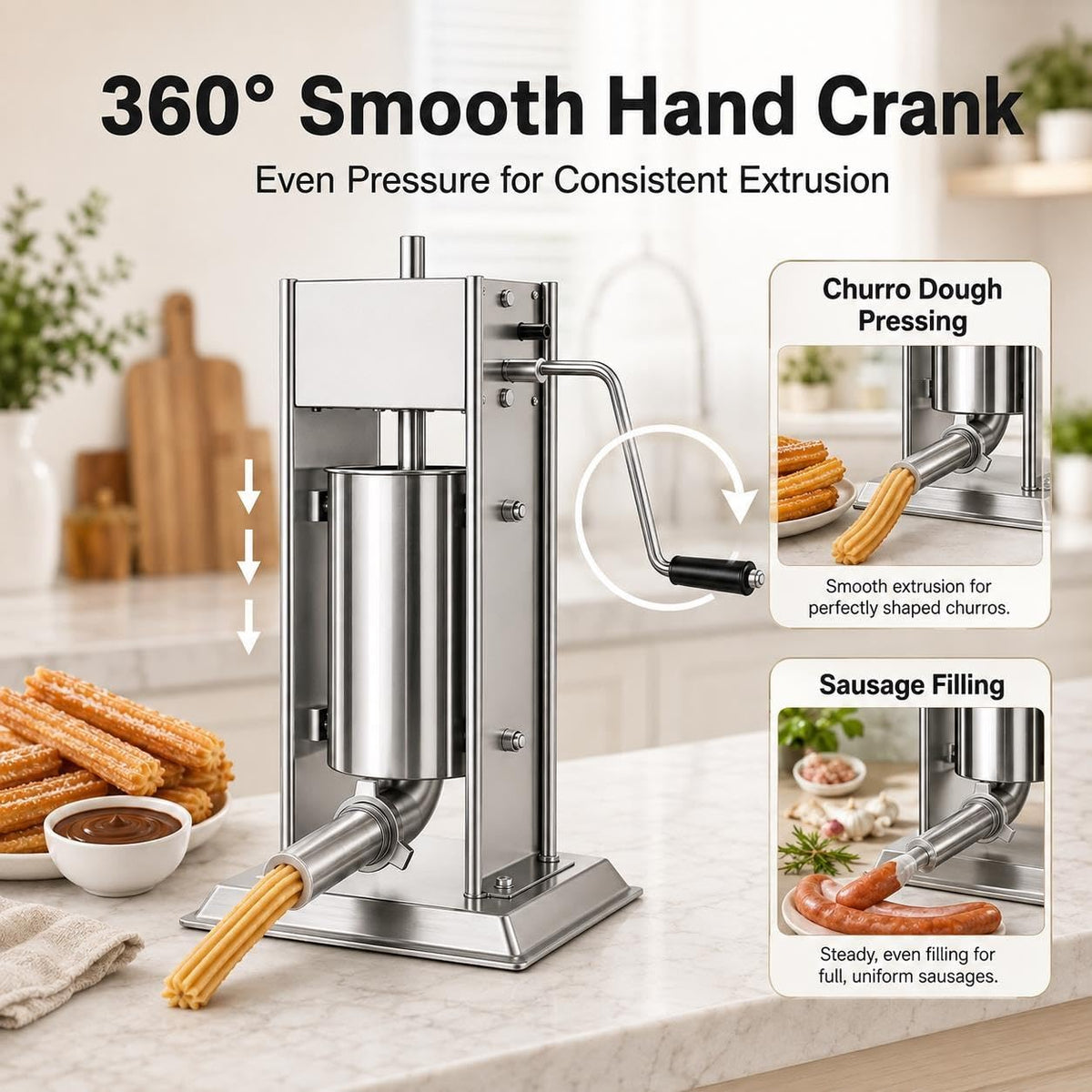 2-Speed Sausage Stuffer I600