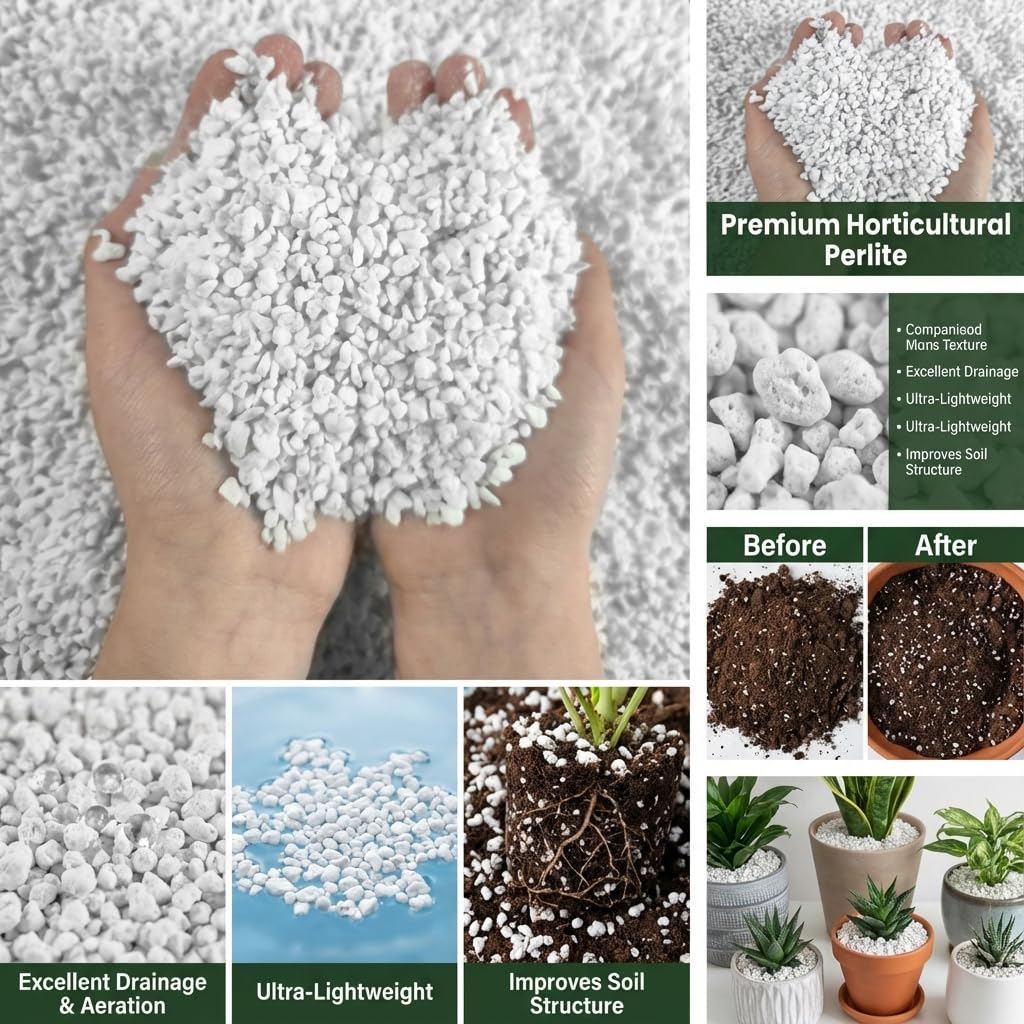 20QT Organic Perlite Horticultural Soil Amendment T9001