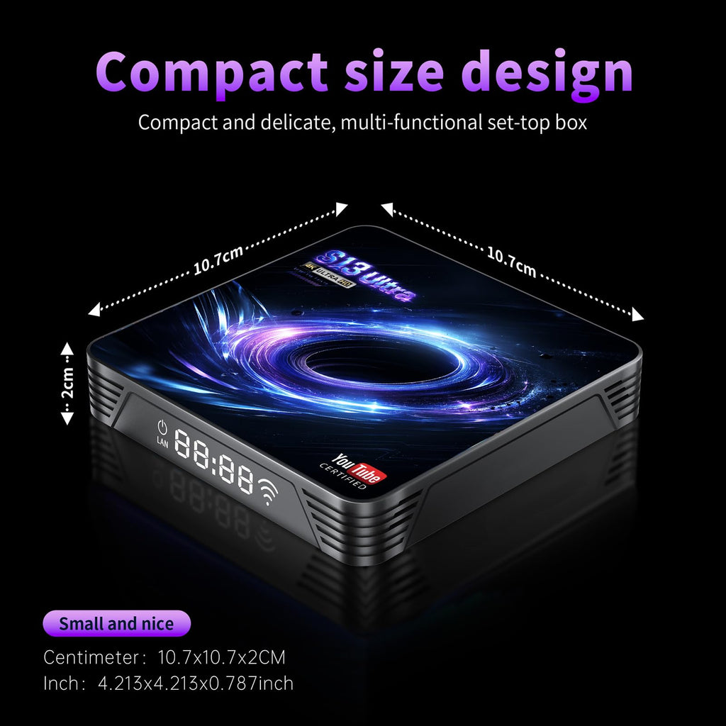 Android TV Box 4K Streaming Device R7532