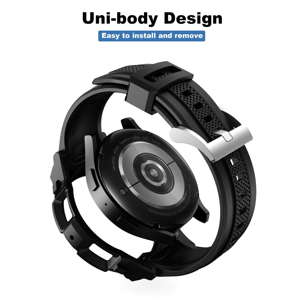 Samsung Galaxy Watch 6 Band 44mm 40mm with Case S663810